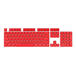 PBT Double-Shot PRO Keycap Mod Kit Double-Shot PBT Keycaps Origin Red Standard Bottom Row Textured Surface 1.5mm-Thick Walls O-Ring Dampeners PBT Double-Shot PRO Keycap Mod Kit Double-Shot PBT Keycaps Origin Red Standard Bottom Row Textured Surface 1.5mm-Thick Walls O-Ring Dampeners