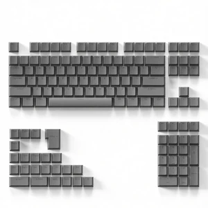 131 Keys PBT Keycaps Set, Double Shot Shine Through Backlit Key Caps, OEM Profile Custom Keycap for Most Mechanical Gaming Keyboards, Fits 61/68/75/84/87/96/98/104 Layouts (Gray) 131 Keys PBT Keycaps Set, Double Shot Shine Through Backlit Key Caps, OEM Profile Custom Keycap for Most Mechanical Gaming Keyboards, Fits 61/68/75/84/87/96/98/104 Layouts (Gray)