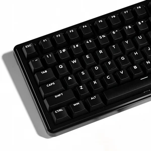 XVX PBT Double Shot Keycaps Set Cherry Profile for Mechanical Keyboard | 60 65 75 100 Percent for 61/64/68/84/87/100/104/108 Retro Custom Black and White Mechanical Keyboard XVX PBT Double Shot Keycaps Set Cherry Profile for Mechanical Keyboard | 60 65 75 100 Percent for 61/64/68/84/87/100/104/108 Retro Custom Black and White Mechanical Keyboard