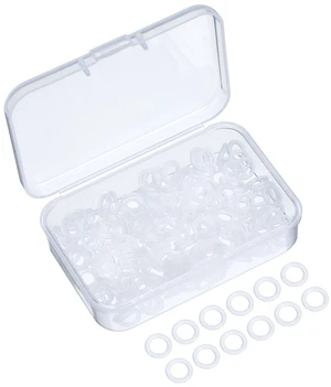200 Pcs O Rings Keyboard Clear Rubber Mechanical Keyboard O-Ring | O-rings Keyboard Dampeners, with Plastic Storage Box, Compatible with Mx Switches, for Mechanical Keyboard Keys 200 Pcs O Rings Keyboard Clear Rubber Mechanical Keyboard O-Ring | O-rings Keyboard Dampeners, with Plastic Storage Box, Compatible with Mx Switches, for Mechanical Keyboard Keys