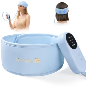 Head Massager,Scalp Massager,Relief Headaches,Fatigue,Stress,Sleep aid,Hangover with Airbag Kneading,Constant Temperature Hot Compress for Head (Sky Blue) Head Massager,Scalp Massager,Relief Headaches,Fatigue,Stress,Sleep aid,Hangover with Airbag Kneading,Constant Temperature Hot Compress for Head (Sky Blue)