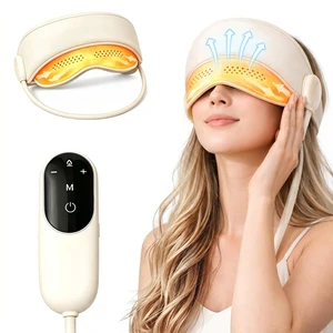 Head Massager for Headaches & Migraines, Helps Relieve Stress, Tension & Fatigue, Electric Rechargeable Hands-Free Massage for Relaxation, Eye Comfort & Better Sleep Head Massager for Headaches & Migraines, Helps Relieve Stress, Tension & Fatigue, Electric Rechargeable Hands-Free Massage for Relaxation, Eye Comfort & Better Sleep
