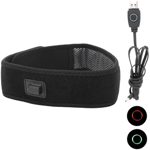 Heated Head Wrap, 5V Electric USB Heating Pad for Neck and Head, 3 Gears Temperature Adjustment Heated Headband for Relieving Migraine, Tension Headache, Headache Heated Head Wrap, 5V Electric USB Heating Pad for Neck and Head, 3 Gears Temperature Adjustment Heated Headband for Relieving Migraine, Tension Headache, Headache