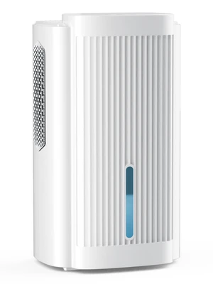 Small Dehumidifier for Bedroom, 95 oz Water Tank, Dehumidifiers for Home with Auto Shut Off, Removes Up to 1100 mL/Day, 30 dB Sleep Mode, 7-Color Light for Bathroom, Closet and RV Small Dehumidifier for Bedroom, 95 oz Water Tank, Dehumidifiers for Home with Auto Shut Off, Removes Up to 1100 mL/Day, 30 dB Sleep Mode, 7-Color Light for Bathroom, Closet and RV