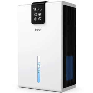 Dehumidifier, Dehumidifiers for Home, 98 OZ Water Tank, (1000 sq.ft) Quiet Dehumidifier for Basement Bathroom Bedroom with Humidity Display, Auto Shut Off, Relaxing 7 Color Ambient Light(White) Dehumidifier, Dehumidifiers for Home, 98 OZ Water Tank, (1000 sq.ft) Quiet Dehumidifier for Basement Bathroom Bedroom with Humidity Display, Auto Shut Off, Relaxing 7 Color Ambient Light(White)