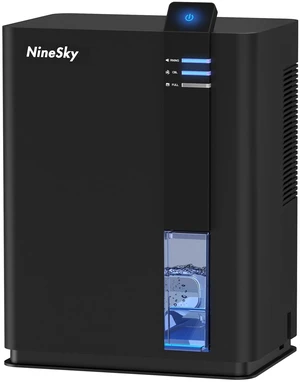 Dehumidifier for Home, 98 oz Dehumidifiers for Room, Bathroom, Bedroom & Basement (800 sq. ft.), Auto Shut-Off, 5-Color LED Light, Black Dehumidifier for Home, 98 oz Dehumidifiers for Room, Bathroom, Bedroom & Basement (800 sq. ft.), Auto Shut-Off, 5-Color LED Light, Black
