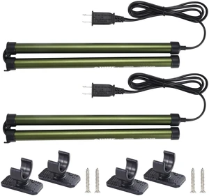 Gun Safe Dehumidifier Rod 24" Electric Plug In - 2 Pack | Electric Dehumidifier Rods for Gun Safe, Vault & Cabinets - Stops Humidity, Moisture & Corrosion - Foldable, 4 Brackets Gun Safe Dehumidifier Rod 24" Electric Plug In - 2 Pack | Electric Dehumidifier Rods for Gun Safe, Vault & Cabinets - Stops Humidity, Moisture & Corrosion - Foldable, 4 Brackets