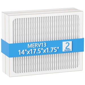 14 x 17.5 x1.75 MERV 13 Replacement Dehumidifier Filter Compatible with Santa Fe Advance90, Advance100, Advance120, Honeywell DR90 & DR120 dehumidifier Models, 2 Pack 14 x 17.5 x1.75 MERV 13 Replacement Dehumidifier Filter Compatible with Santa Fe Advance90, Advance100, Advance120, Honeywell DR90 & DR120 dehumidifier Models, 2 Pack