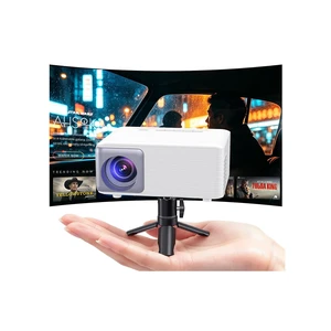 Mini Projector for iPhone 1080P Support Portable Movie Projector | Small Projector For Bedroom/Outdoor Projector with Tripod Stand Supports Smartphones/TV Stick/HDMI/USB Mini Projector for iPhone 1080P Support Portable Movie Projector | Small Projector For Bedroom/Outdoor Projector with Tripod Stand Supports Smartphones/TV Stick/HDMI/USB