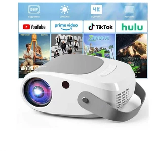 Mini Projector,1080P Support Portable Projector for iPhone,200 ANSI | Synchronize Smartphone Screen,Home Theater Movie Phone Projector Compatible with Android/iOS/Windows Mini Projector,1080P Support Portable Projector for iPhone,200 ANSI | Synchronize Smartphone Screen,Home Theater Movie Phone Projector Compatible with Android/iOS/Windows