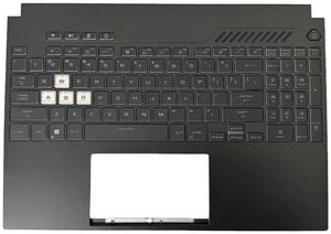 New Replacement for ASUS TUF Dash 15 FA507/FX517 & TUF Gaming F15 FX507 Series Laptop Palmrest Upper Case Backlit Keyboard Assembly Part 90NR0951-R31 90NR09C1-R31US1 6070B2137812 (RGB) New Replacement for ASUS TUF Dash 15 FA507/FX517 & TUF Gaming F15 FX507 Series Laptop Palmrest Upper Case Backlit Keyboard Assembly Part 90NR0951-R31 90NR09C1-R31US1 6070B2137812 (RGB)