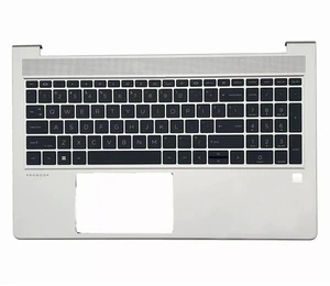 Wzqrps New Replacement for HP Probook 450 G8 455 G8 Laptop Upper Case Palmrest Keyboard Assembly Part M21742-001 M21740-001 M21741-001 4BX8QTATP30 Silver (Probook 450 455 G8 Backlit Keyboard) Wzqrps New Replacement for HP Probook 450 G8 455 G8 Laptop Upper Case Palmrest Keyboard Assembly Part M21742-001 M21740-001 M21741-001 4BX8QTATP30 Silver (Probook 450 455 G8 Backlit Keyboard)