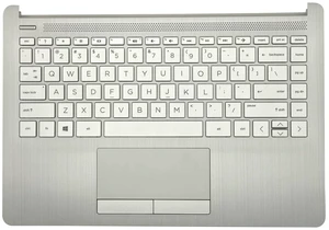 Replacement for HP 14Z-DK 14-DK 14-CF 14S-CF Laptop Upper Case Palmrest Touchpad with Keyboard Assembly L48648-001 6070B1581701 Natural Silver Replacement for HP 14Z-DK 14-DK 14-CF 14S-CF Laptop Upper Case Palmrest Touchpad with Keyboard Assembly L48648-001 6070B1581701 Natural Silver