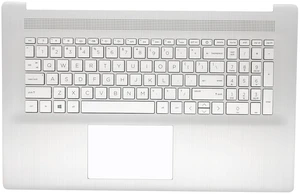 Replacement Upper Case Palmrest for HP 17-cn0023dx 17-cn0053cl 17-CN 17-CP 17T-CN 17Z-CP 17.3'' Series Laptop Backlit Keyboard Assembly Top Cover M50456-001 Natural Silver Replacement Upper Case Palmrest for HP 17-cn0023dx 17-cn0053cl 17-CN 17-CP 17T-CN 17Z-CP 17.3'' Series Laptop Backlit Keyboard Assembly Top Cover M50456-001 Natural Silver