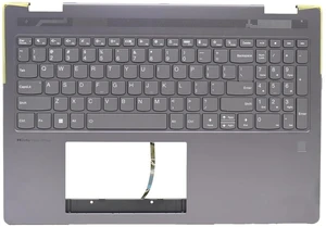 New Replacement for Lenovo Yoga 7 16ARP8 16IRL8 Laptop Palmrest Upper Case Backlit Keyboard Fingerprint Reader Hole Assembly Part 5CB1L50401 5CB1L31865 5CB1J01825 Storm Grey New Replacement for Lenovo Yoga 7 16ARP8 16IRL8 Laptop Palmrest Upper Case Backlit Keyboard Fingerprint Reader Hole Assembly Part 5CB1L50401 5CB1L31865 5CB1J01825 Storm Grey
