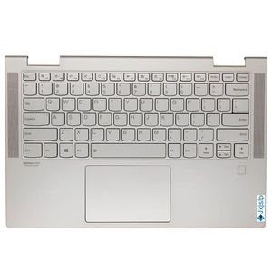 Replacement Upper Case Palmrest Backlit Keyboard Assembly for Lenovo Yoga C740-14IML C740-14 Laptop Touchpad Top Cover 5CB0U43990 Mica Replacement Upper Case Palmrest Backlit Keyboard Assembly for Lenovo Yoga C740-14IML C740-14 Laptop Touchpad Top Cover 5CB0U43990 Mica