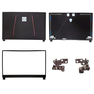 WWGTMC Replacement LCD Back Cover Rear Top Lid Hinges with Front Bezel for MSI GE75 GP75 GR75 Raider 8SG 8SF 8RE 8RF MS-17E1 E2 MS-17E4 MS-17E7 Series Laptop 3077E2A213Y 3077E2A213 WWGTMC Replacement LCD Back Cover Rear Top Lid Hinges with Front Bezel for MSI GE75 GP75 GR75 Raider 8SG 8SF 8RE 8RF MS-17E1 E2 MS-17E4 MS-17E7 Series Laptop 3077E2A213Y 3077E2A213
