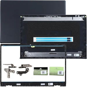LCD Back Cover for DELL Inspiron 15 3510 3511 3515 3520 3525 00WPN8 09WC73 | Top Case Lid with Front Bezel Frame+Hinges+Shaft Cover Replacement, AP3LE000901 0WPN8 9WC73 0VW3N0, Two Adhesive Strips LCD Back Cover for DELL Inspiron 15 3510 3511 3515 3520 3525 00WPN8 09WC73 | Top Case Lid with Front Bezel Frame+Hinges+Shaft Cover Replacement, AP3LE000901 0WPN8 9WC73 0VW3N0, Two Adhesive Strips