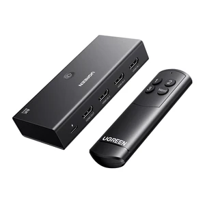 8K@60Hz HDMI 2.1 Switch 3 in 1 Out, with Remote, VRR, 4K@240Hz | Ultra HD, Support G-Sync, Free Sync, HDR10+ HDCP 2.3, HDMI Splitter, Compatible with PS4/PS5, Xbox, Switch, Roku, Fire Stick 8K@60Hz HDMI 2.1 Switch 3 in 1 Out, with Remote, VRR, 4K@240Hz | Ultra HD, Support G-Sync, Free Sync, HDR10+ HDCP 2.3, HDMI Splitter, Compatible with PS4/PS5, Xbox, Switch, Roku, Fire Stick