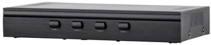 Monoprice SS-4 Premium 4 Channel Speaker Selector, with Impedance Protection, Supports 12-16 AWG Speaker Wire, Individual Zone On/Off Buttons, 138157, Black Monoprice SS-4 Premium 4 Channel Speaker Selector, with Impedance Protection, Supports 12-16 AWG Speaker Wire, Individual Zone On/Off Buttons, 138157, Black
