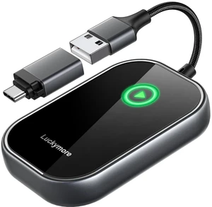 Quick and Easy Wireless CarPlay: Enjoy hassle-free wireless CarPlay with a simple plug-and-play design. Just plug the wireless carplay Quick and Easy Wireless CarPlay: Enjoy hassle-free wireless CarPlay with a simple plug-and-play design. Just plug the wireless carplay