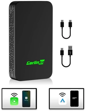 Carlinkit 5.0 2air Wireless CarPlay Android Auto Adapter for OEM Wired Cars | Wired to Wireless,Plug & Play,2.4/5GHz Dual-WiFi,OTA Upgrade Carlinkit 5.0 2air Wireless CarPlay Android Auto Adapter for OEM Wired Cars | Wired to Wireless,Plug & Play,2.4/5GHz Dual-WiFi,OTA Upgrade