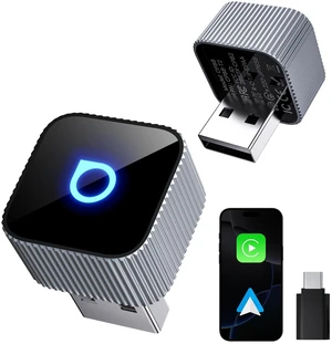 OTTOCAST Mini Slim Wireless CarPlay & Android Auto Adapter Mini Cube 3.0 | USB-A/USB-C Dual Port, 5s Auto Connect, Plug & Play, Compact Design OTTOCAST Mini Slim Wireless CarPlay & Android Auto Adapter Mini Cube 3.0 | USB-A/USB-C Dual Port, 5s Auto Connect, Plug & Play, Compact Design
