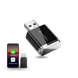 Isantepro 2-in-1 Wireless CarPlay Adapter & Android Auto for Apple iPhone, 2026 Upgrade Mini Bluetooth Dongle Convert Wired to Wireless, Plug & Play, USB A & Type C for 2016+ Cars, iOS 10+,Android 11+ Isantepro 2-in-1 Wireless CarPlay Adapter & Android Auto for Apple iPhone, 2026 Upgrade Mini Bluetooth Dongle Convert Wired to Wireless, Plug & Play, USB A & Type C for 2016+ Cars, iOS 10+,Android 11+