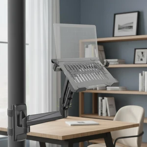 CondoMounts CLMLTP1016 Ergonomic Laptop Mount for Poles | Fits Devices Up to 19" | 360° Rotation | Anti-Slip Tray | Tool-Free Strap Mounting | Outdoor, Industrial & Mobile Workstations CondoMounts CLMLTP1016 Ergonomic Laptop Mount for Poles | Fits Devices Up to 19" | 360° Rotation | Anti-Slip Tray | Tool-Free Strap Mounting | Outdoor, Industrial & Mobile Workstations