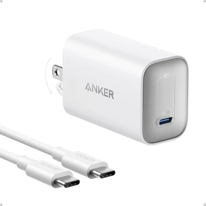 Anker Laptop Charger, 100W Foldable Type C Charger Fast Charging | For MacBook, iPhone 18 Pro/17 Series, and All USB C Devices, with 6FT USB-C Cable Included, Compatible with MagSafe Anker Laptop Charger, 100W Foldable Type C Charger Fast Charging | For MacBook, iPhone 18 Pro/17 Series, and All USB C Devices, with 6FT USB-C Cable Included, Compatible with MagSafe