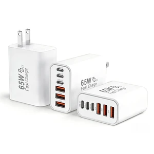 65W USB C Charger Block,3Pack 6-Port Type C Fast Phone Charging Block Cube PD Multiport USB C Power Adapter+QC 3.0 USB A Wall Plug for Apple iPhone 17/16/15/14/13/12/11 Pro Max/Plus/Air,iPad,Galaxy 65W USB C Charger Block,3Pack 6-Port Type C Fast Phone Charging Block Cube PD Multiport USB C Power Adapter+QC 3.0 USB A Wall Plug for Apple iPhone 17/16/15/14/13/12/11 Pro Max/Plus/Air,iPad,Galaxy