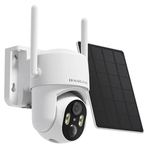 HOSAFE.COM WiFi Solar Security Cameras Wireless Outdoor with 2K HD View | 360° PTZ Remote Security Camera Outdoor Wireless, Free Cloud Storage, 3MP Color Night Vision, Smart Detection, IP66 HOSAFE.COM WiFi Solar Security Cameras Wireless Outdoor with 2K HD View | 360° PTZ Remote Security Camera Outdoor Wireless, Free Cloud Storage, 3MP Color Night Vision, Smart Detection, IP66