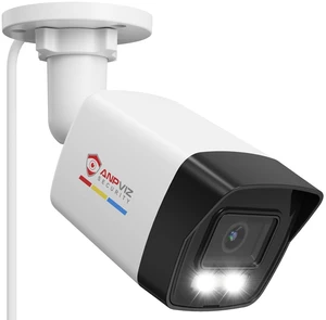 Anpviz 5MP Bullet PoE IP Camera Outdoor, Wired Security Camera | Smart Color Night Vision, AI Motion Detection 2.0, with Audio, 2.8MM Lens Wide Angle, IP67, WDR, SD Card Slot, IPC-B1053WD-S Anpviz 5MP Bullet PoE IP Camera Outdoor, Wired Security Camera | Smart Color Night Vision, AI Motion Detection 2.0, with Audio, 2.8MM Lens Wide Angle, IP67, WDR, SD Card Slot, IPC-B1053WD-S