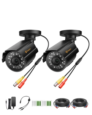 Anlapus 2-Pack 1080P Security Cameras for 2MP, 5MP, 4K DVR Home Surveillance System, IP66 Weatherproof HD-TVI CCTV Bullet Camera for Indoor Outdoor, 80ft Night Vision Anlapus 2-Pack 1080P Security Cameras for 2MP, 5MP, 4K DVR Home Surveillance System, IP66 Weatherproof HD-TVI CCTV Bullet Camera for Indoor Outdoor, 80ft Night Vision