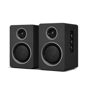 Computer Speakers, Bluetooth 5.3, USB-C, AUX/RCA, 3-Inch Woofer, Black Computer Speakers, Bluetooth 5.3, USB-C, AUX/RCA, 3-Inch Woofer, Black