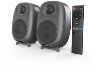 BESTISAN Boookshelf Speaker, 50 Watt Powered Bookshelf Speaker with Bluetooth 5.0 and Wired Optical RCA Input Port, Bass and Treble Adjustable, Deep Bass, 3 Audio Mode Design (Black) BESTISAN Boookshelf Speaker, 50 Watt Powered Bookshelf Speaker with Bluetooth 5.0 and Wired Optical RCA Input Port, Bass and Treble Adjustable, Deep Bass, 3 Audio Mode Design (Black)