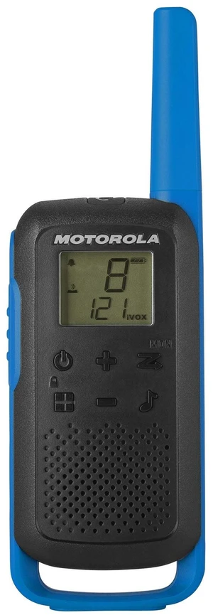Motorola Solutions, Portable FRS, T270, Talkabout, Two-Way Radios, Rechargeable, 22 Channel, 25 Mile, Black W/Blue, 2 Pack Motorola Solutions, Portable FRS, T270, Talkabout, Two-Way Radios, Rechargeable, 22 Channel, 25 Mile, Black W/Blue, 2 Pack