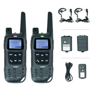 BTECH FRS-A1 2-Pack Walkie Talkies for Adults, License-Free FRS Two-Way Radios with USB-C Charging, NOAA Weather, Dual Watch, Named Channels, Tone Scan, IP54 (Black) BTECH FRS-A1 2-Pack Walkie Talkies for Adults, License-Free FRS Two-Way Radios with USB-C Charging, NOAA Weather, Dual Watch, Named Channels, Tone Scan, IP54 (Black)