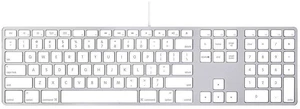 Apple Wired Keyboard with Numeric Keypad Compatible with Mac OS X v.10.6.8 & later Versions Apple Wired Keyboard with Numeric Keypad Compatible with Mac OS X v.10.6.8 & later Versions