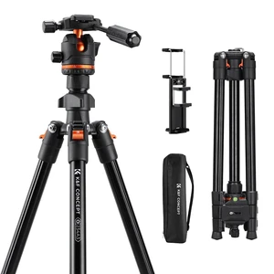 K&F CONCEPT 71" Aluminum Compact Camera Tripod | Portable Travel Tripod for iPhone, 17.6lb Arca Swiss Ball Head for DSLR/Mirrorless, O234A3+BH-36 K&F CONCEPT 71" Aluminum Compact Camera Tripod | Portable Travel Tripod for iPhone, 17.6lb Arca Swiss Ball Head for DSLR/Mirrorless, O234A3+BH-36
