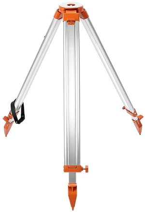 QWORK Universal Survey Tripod - Aluminum Heavy Duty Contractor Tripod with Quick Clamp,Transit Leveling Equipment, 5/8" x 11" Thread (Orange) QWORK Universal Survey Tripod - Aluminum Heavy Duty Contractor Tripod with Quick Clamp,Transit Leveling Equipment, 5/8" x 11" Thread (Orange)
