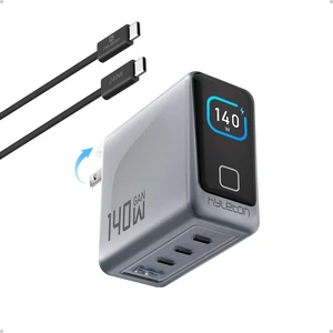 MacBook Pro Charger 140W, 4-Port GaN USB C Fast Charger with Auto-Rotating Smart Display, PD 3.2/AVS Laptop Power Adapter for MacBook Pro 16/14, iPad, iPhone 18/17/16 (5ft 240W Cable Included) MacBook Pro Charger 140W, 4-Port GaN USB C Fast Charger with Auto-Rotating Smart Display, PD 3.2/AVS Laptop Power Adapter for MacBook Pro 16/14, iPad, iPhone 18/17/16 (5ft 240W Cable Included)