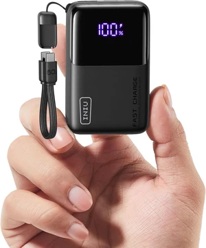 INIU Mini Portable Charger, Small 10000mAh 45W Fast Charging Power Bank | Flight-Safe, USB-C Cable, Travel Essential, 45W Battery Phone Pack for iPhone 18 Pro 17 Samsung S26 Google etc INIU Mini Portable Charger, Small 10000mAh 45W Fast Charging Power Bank | Flight-Safe, USB-C Cable, Travel Essential, 45W Battery Phone Pack for iPhone 18 Pro 17 Samsung S26 Google etc