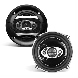 BOSS Audio Systems P55.4C 5.25 Inch 4 Way Coaxial Car Speakers, 300 W Pair BOSS Audio Systems P55.4C 5.25 Inch 4 Way Coaxial Car Speakers, 300 W Pair