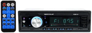 Rockville RDM18 V2 in-Dash Car Digital Media Bluetooth AM/FM/MP3 Receiver | Dual USB with Charging, 32GB SD, 50W x 4 Peak / 17W x 4 RMS, Front Aux, Single DIN, Remote, Color LCD Rockville RDM18 V2 in-Dash Car Digital Media Bluetooth AM/FM/MP3 Receiver | Dual USB with Charging, 32GB SD, 50W x 4 Peak / 17W x 4 RMS, Front Aux, Single DIN, Remote, Color LCD