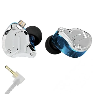 KZ ZS10 PRO in Ear Monitor Headphones, 4BA+1DD 5 Hybrid Driver Gaming Earbuds Wired Earphones, HiFi Clarity Sound Immersive Bass IEMs for Gaming Musician Singer Audiophile (Blue Without Microphone) KZ ZS10 PRO in Ear Monitor Headphones, 4BA+1DD 5 Hybrid Driver Gaming Earbuds Wired Earphones, HiFi Clarity Sound Immersive Bass IEMs for Gaming Musician Singer Audiophile (Blue Without Microphone)
