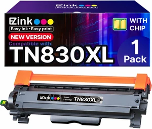 E-Z Ink TN830XL TN830 Compatible Replacement for Brother HL-L2460DW L2640DW | TN830 TN830XL Toner Cartridges to use with HL-L2460DW DCP-L2640DW HL-L2400D HL-L2480DW HL-L2405W MFC-L2820DW Printer E-Z Ink TN830XL TN830 Compatible Replacement for Brother HL-L2460DW L2640DW | TN830 TN830XL Toner Cartridges to use with HL-L2460DW DCP-L2640DW HL-L2400D HL-L2480DW HL-L2405W MFC-L2820DW Printer