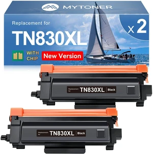 TN830XL TN830 XL/V/R Toner Compatible for Brother Printer L2640DW L2460DW | TN-830XL Black High Yield for DCP-L2640DW HL-L2460DW L2480DW MFC-L2820DW XL HL-L2405W HL-L2400D 2465DW 2Pack Office printing TN830XL TN830 XL/V/R Toner Compatible for Brother Printer L2640DW L2460DW | TN-830XL Black High Yield for DCP-L2640DW HL-L2460DW L2480DW MFC-L2820DW XL HL-L2405W HL-L2400D 2465DW 2Pack Office printing