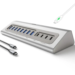 Gitfos Powered USB Hub, 15 in 1 USB 3.2 Hub, USB C Hub, 10Gbps, PD 100W | 2 USB C 45W Charge 8 USB-A 2 USB-C 65W Adapter 3.3FT Cable Aluminum Desktop USB Hub for PC,Mac,Mac Mini,iMac,iPad Gitfos Powered USB Hub, 15 in 1 USB 3.2 Hub, USB C Hub, 10Gbps, PD 100W | 2 USB C 45W Charge 8 USB-A 2 USB-C 65W Adapter 3.3FT Cable Aluminum Desktop USB Hub for PC,Mac,Mac Mini,iMac,iPad