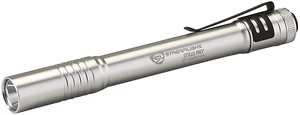 Streamlight 66121 Stylus Pro 100-Lumen White LED Penlight, White | 100 lumens; runs on 2 AAA alkaline batteries; multi-mode lighting; IPX-rated water resistant; impact-resistance tested Streamlight 66121 Stylus Pro 100-Lumen White LED Penlight, White | 100 lumens; runs on 2 AAA alkaline batteries; multi-mode lighting; IPX-rated water resistant; impact-resistance tested